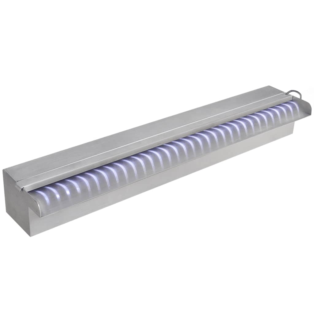 vidaXL Fontanna do oczka wodnego, z oświetleniem LED, 60 cm