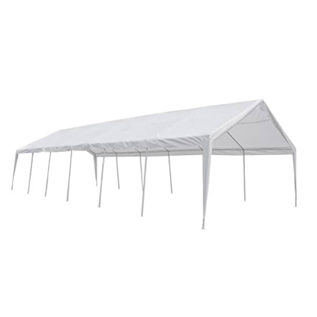 vidaXL Biały namiot imprezowy, 12 x 6 m