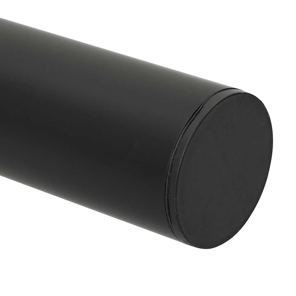 vidaXL Teleskopowe nogi stołowe, 2 szt., czarne, 710 mm-1100 mm