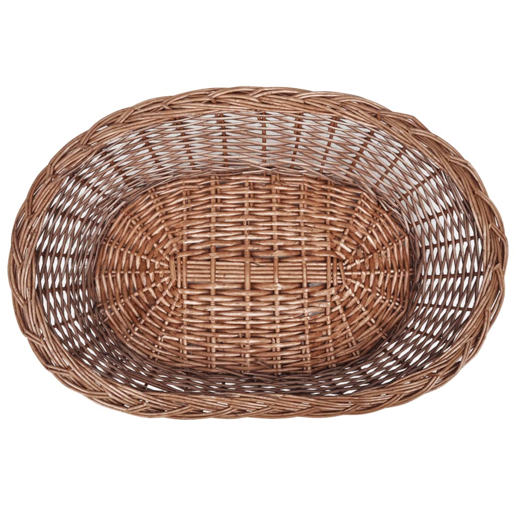 Wiklinowy kosz/legowisko dla psa, naturalne, 69 cm