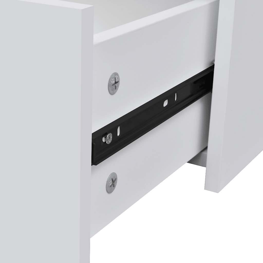 vidaXL Komoda z 4 szufladami, 60 x 30,5 x 71 cm, biała