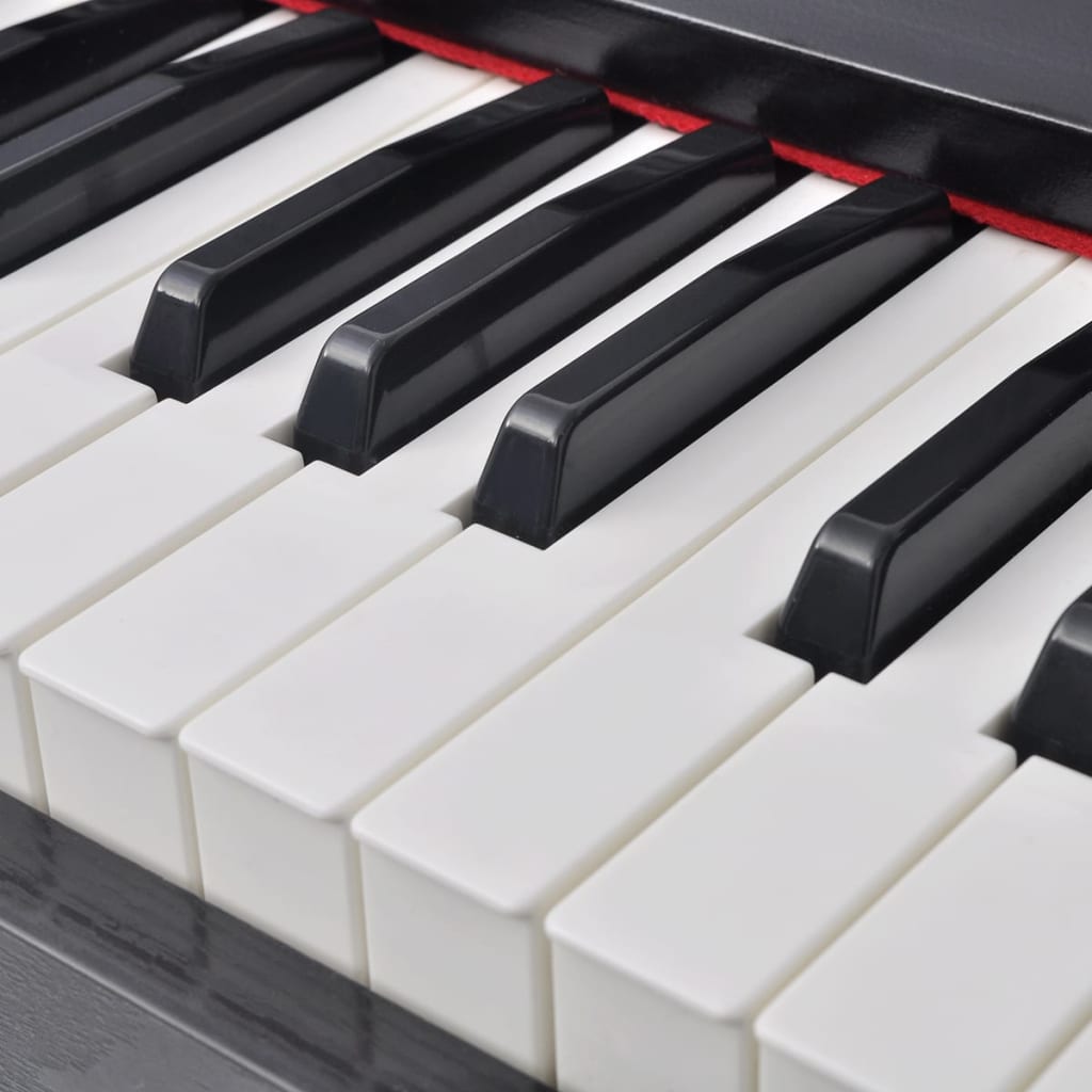 vidaXL Pianino cyfrowe z 88 klawiszami i pedałami, płyta melaminowa