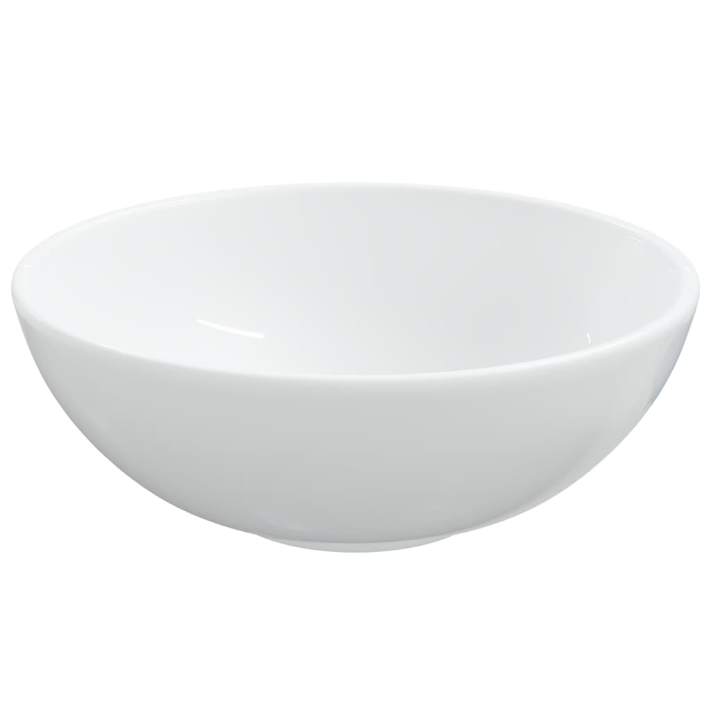 vidaXL Umywalka biała 28x28x10 cm ceramiczna