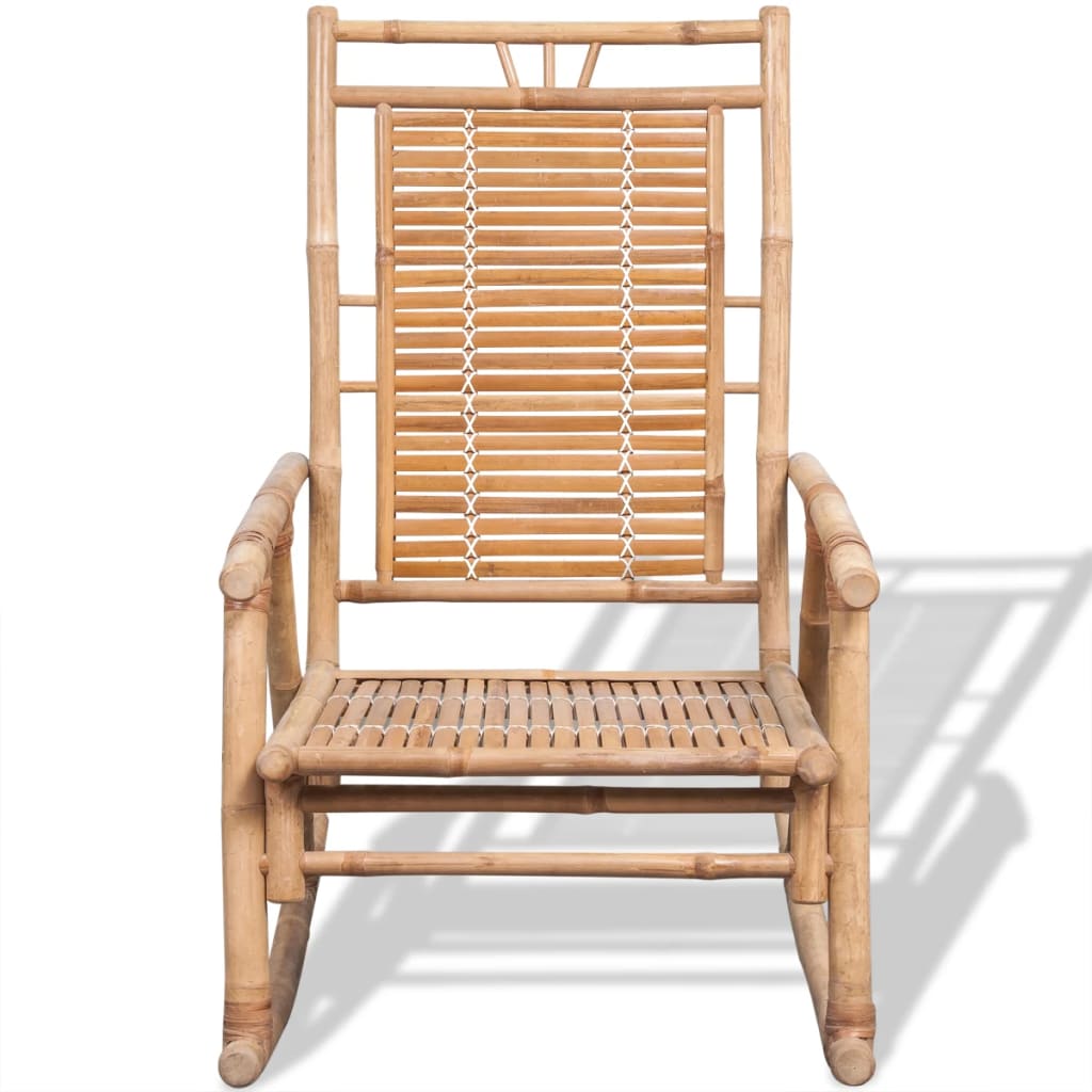 vidaXL Fotel bujany, bambus