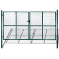 vidaXL Brama ogrodzeniowa Double Door 300x150 cm, stal malowana proszkowo