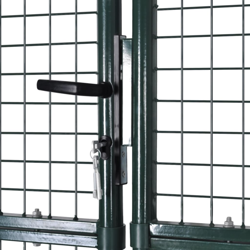 vidaXL Brama ogrodzeniowa Double Door 300x150 cm, stal malowana proszkowo