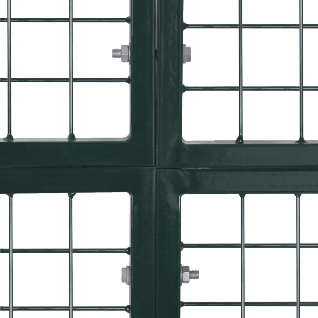 vidaXL Brama ogrodzeniowa Double Door 300x150 cm, stal malowana proszkowo