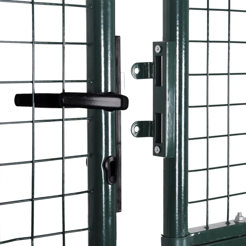 vidaXL Brama ogrodzeniowa Double Door 300x150 cm, stal malowana proszkowo