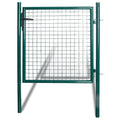 vidaXL Brama ogrodzeniowa Single Door 100x100 cm, stal malowana proszkowo
