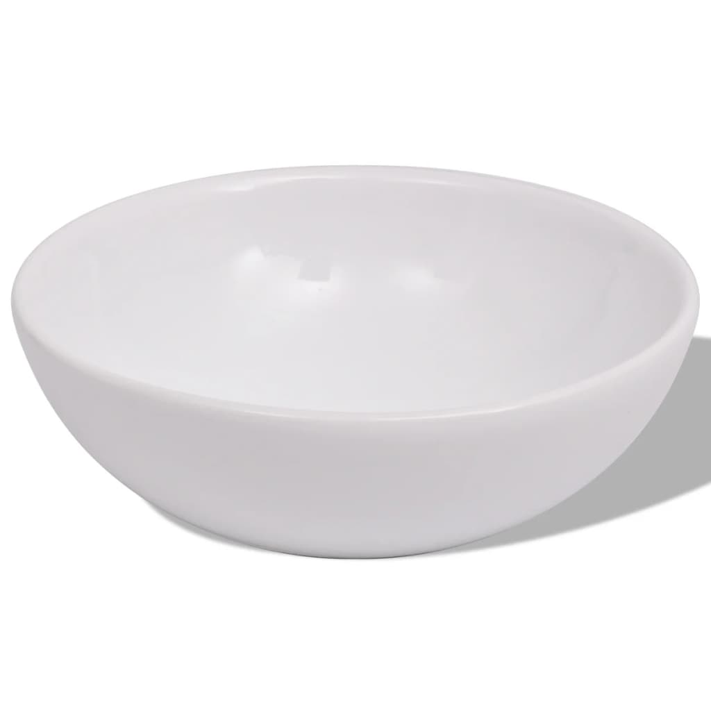 vidaXL 3-częściowy zestaw do łazienki z umywalką, beżowy