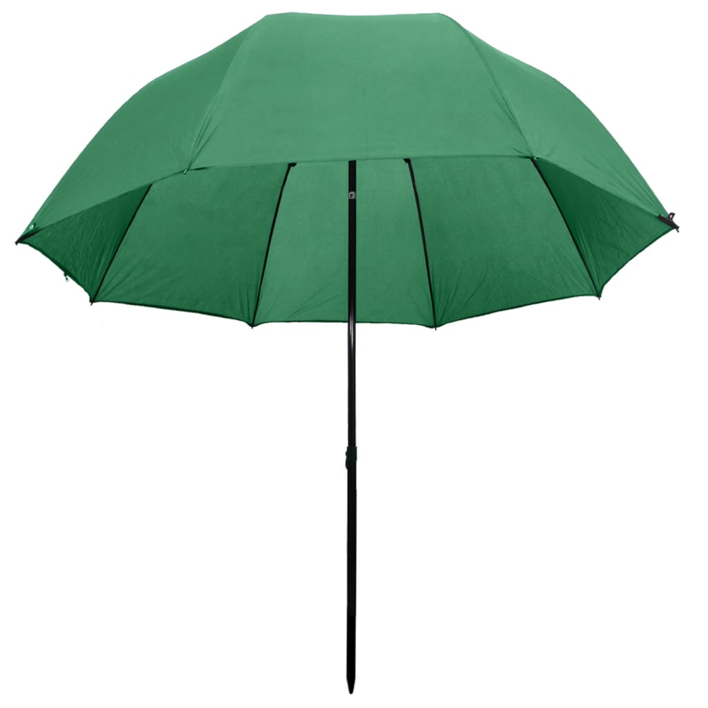 vidaXL Parasol wędkarski / na ryby zielony 300x240 cm