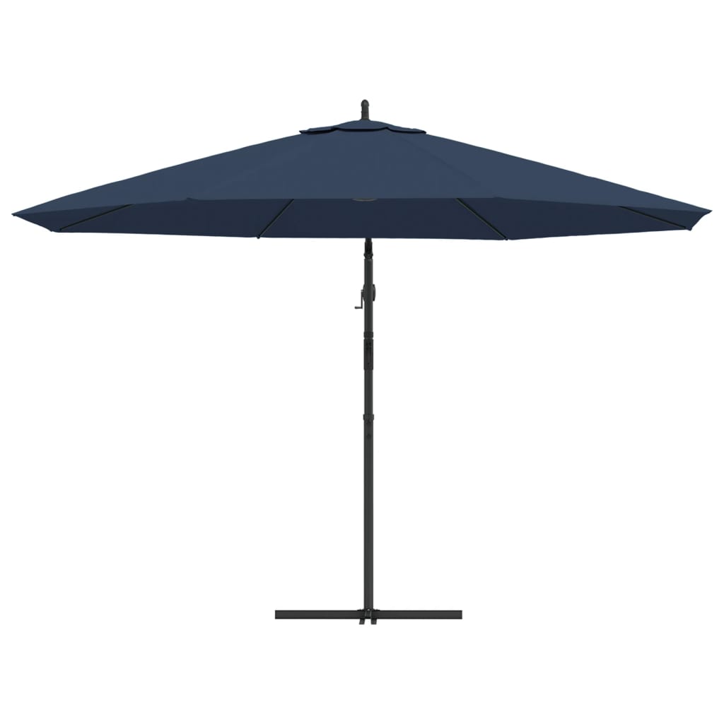 vidaXL Parasol na wysięgniku 3,5 m, niebieski