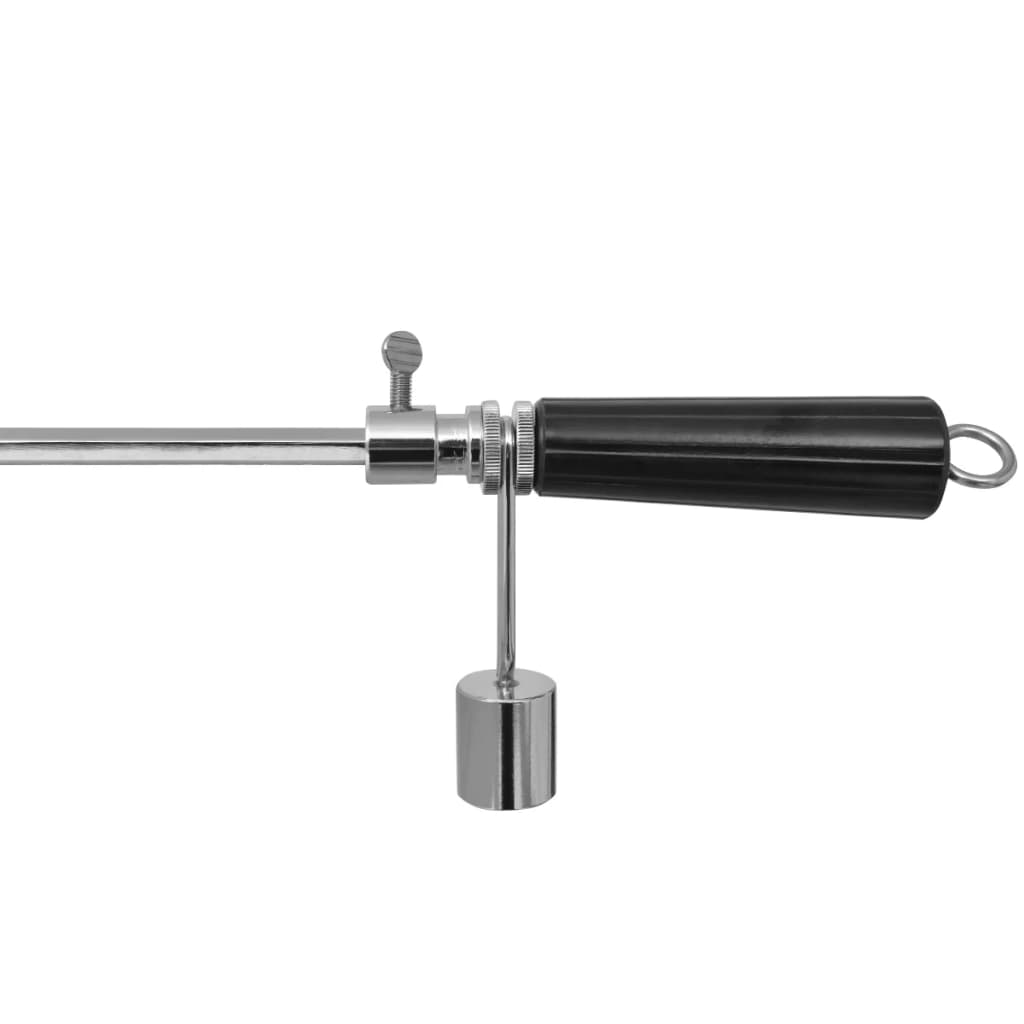 vidaXL Rożen do grilla z profesjonalnym silnikiem 1200 mm, stalowy