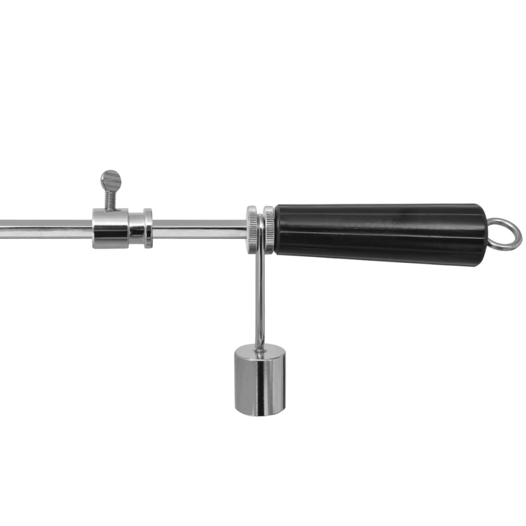 vidaXL Rożen do grilla z silnikiem 1200 mm, stalowy