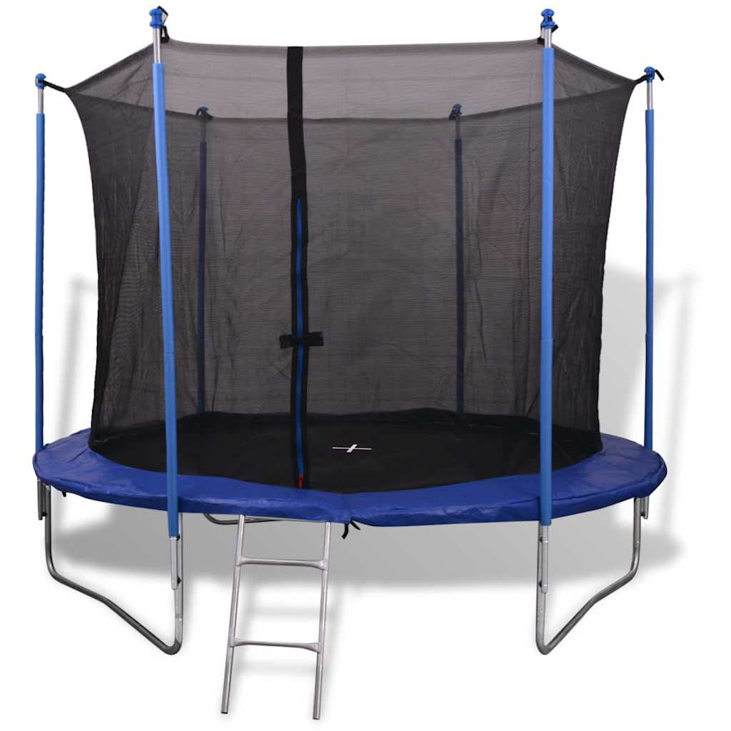 vidaXL Trampolina z akcesoriami, zestaw 5 części, 3,05 m