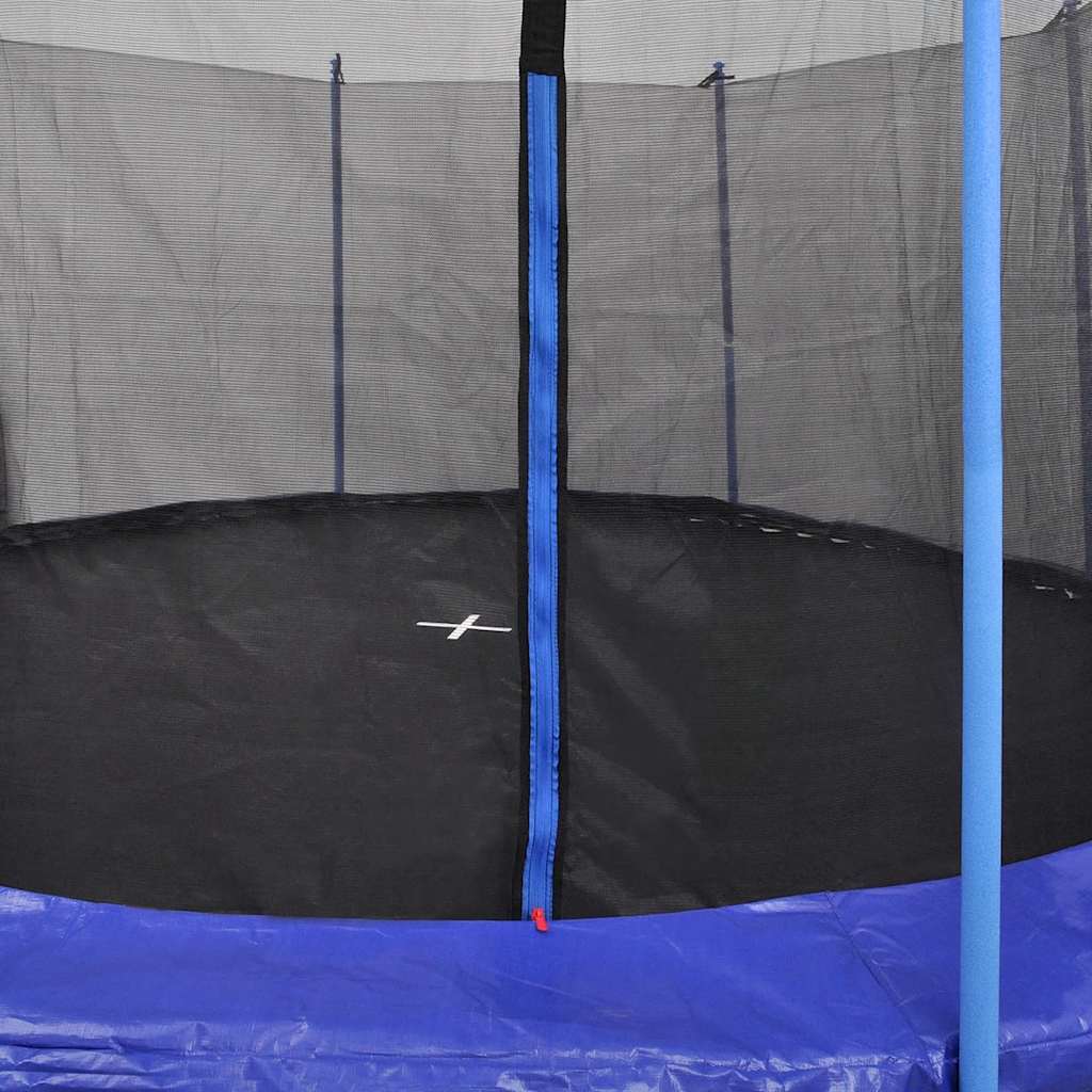 vidaXL Trampolina z akcesoriami, zestaw 5 części, 3,96 m