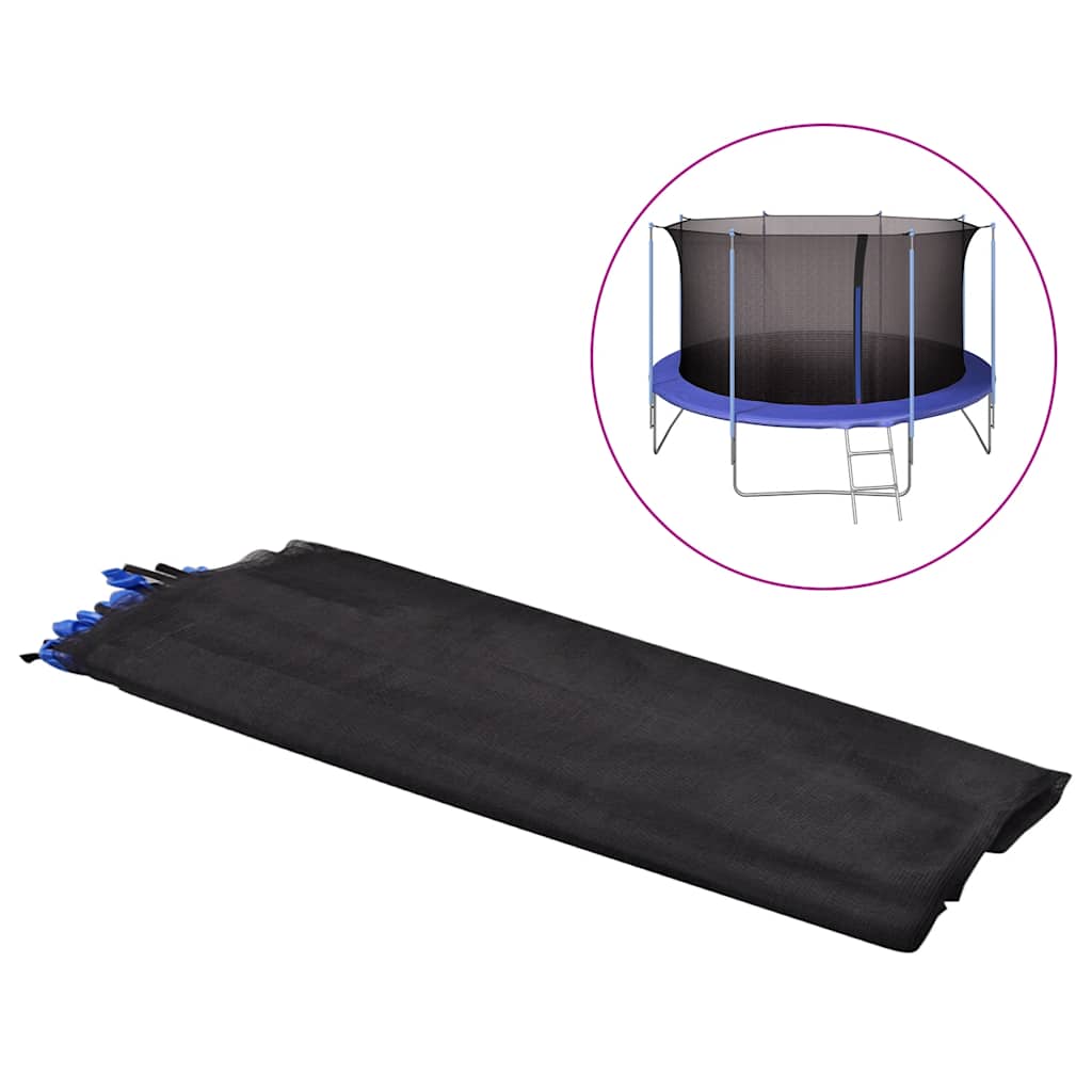 Siatka zabezpieczająca do okrągłej trampoliny, 3,96 m