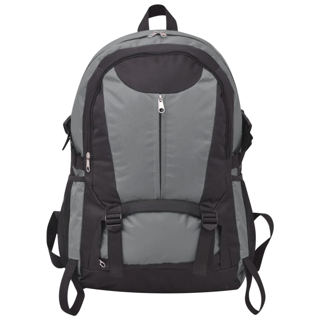 vidaXL Plecak turystyczny 40 L, czarno-szary