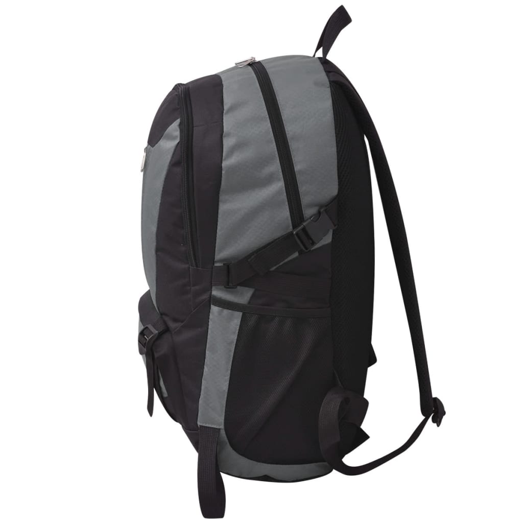 vidaXL Plecak turystyczny 40 L, czarno-szary