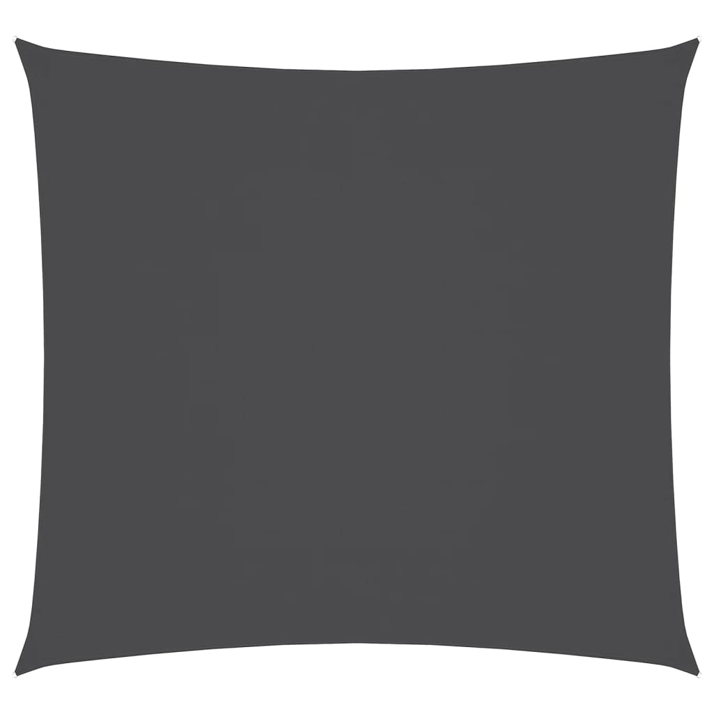 vidaXL Żagiel ogrodowy z tkaniny oxford, kwadrat 3,6x3,6 m, antracyt