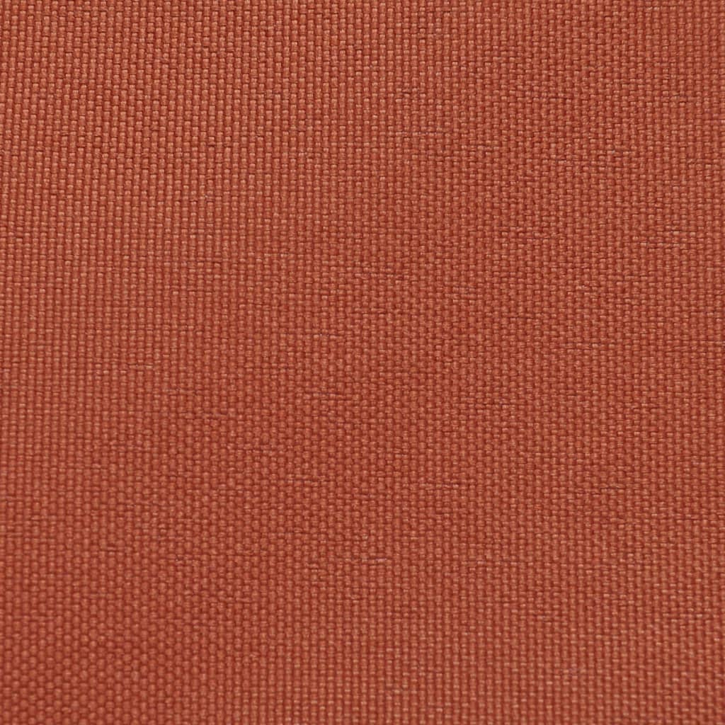 vidaXL Parawan balkonowy z tkaniny oxford 75x400 cm terakota
