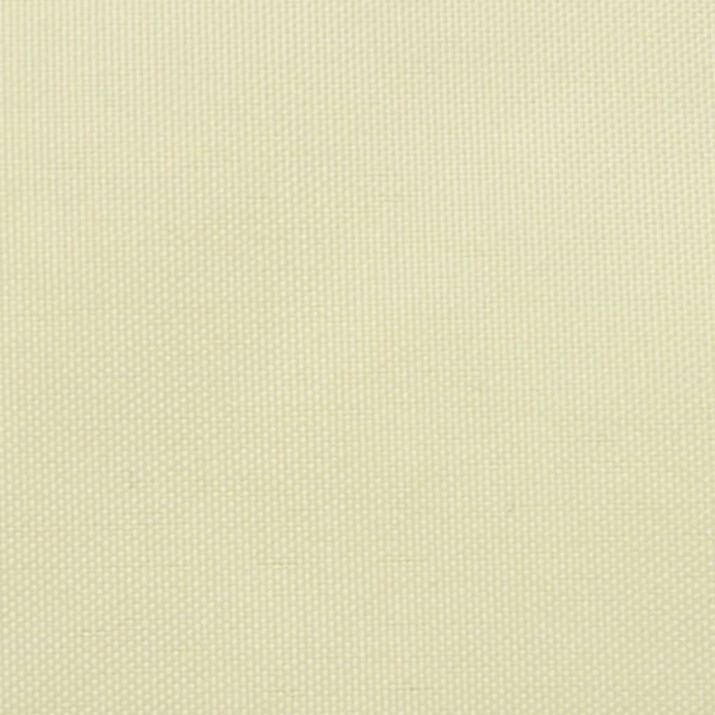 vidaXL Parawan balkonowy z tkaniny oxford 90x400 cm kremowy