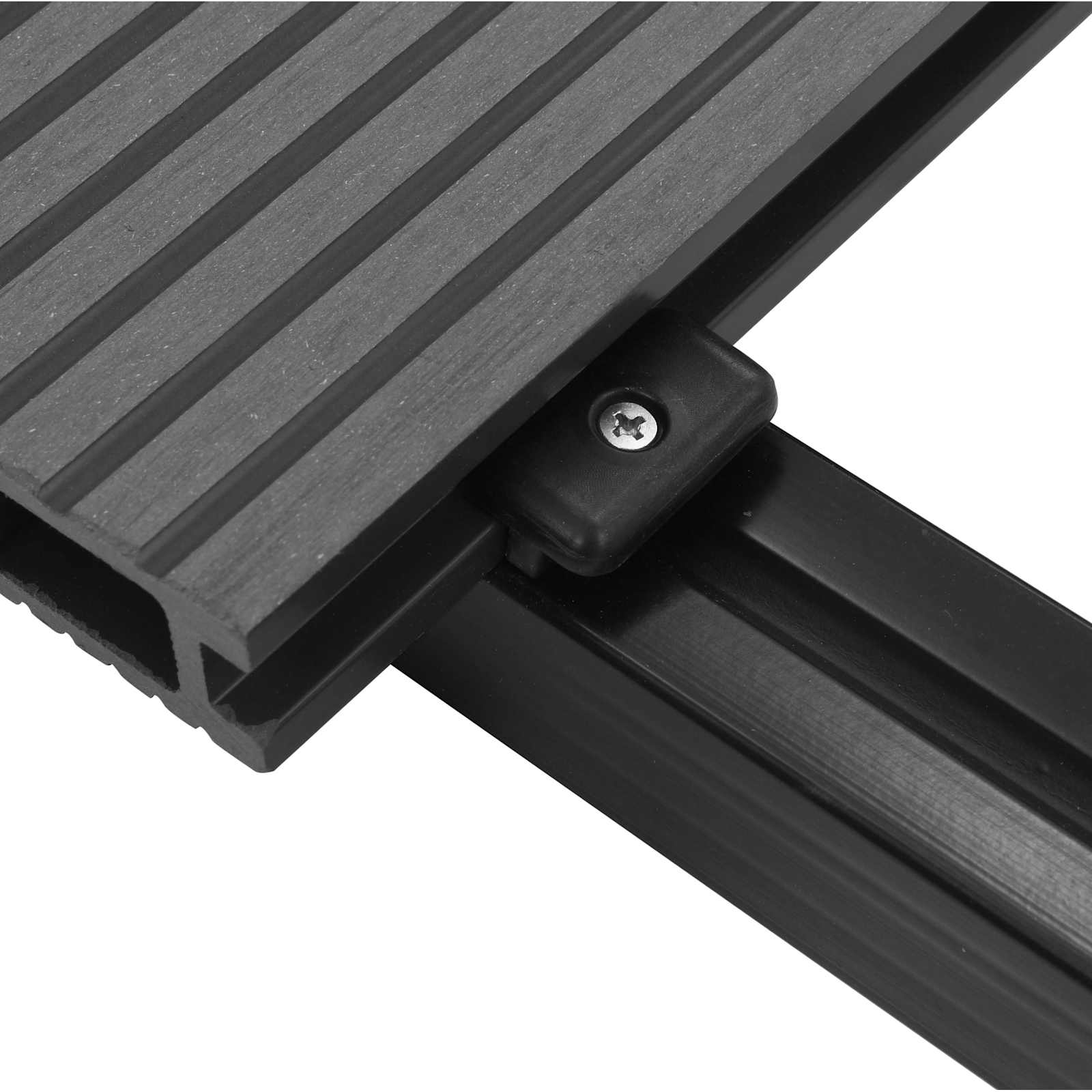vidaXL Deska Tarasowa 6 pcs Szary Kompozyt drewniano-plastikowy