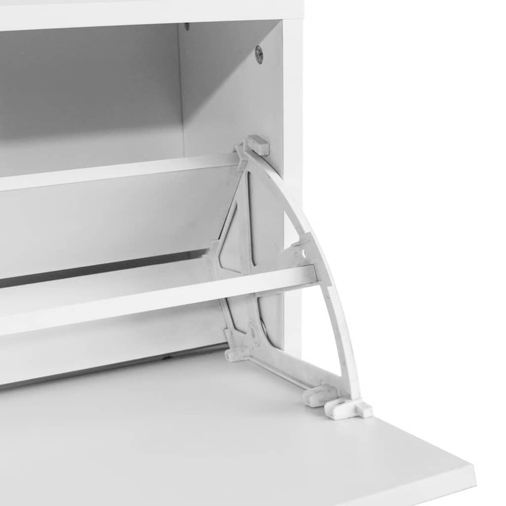 vidaXL Szafka na buty 80x24x45 cm biała