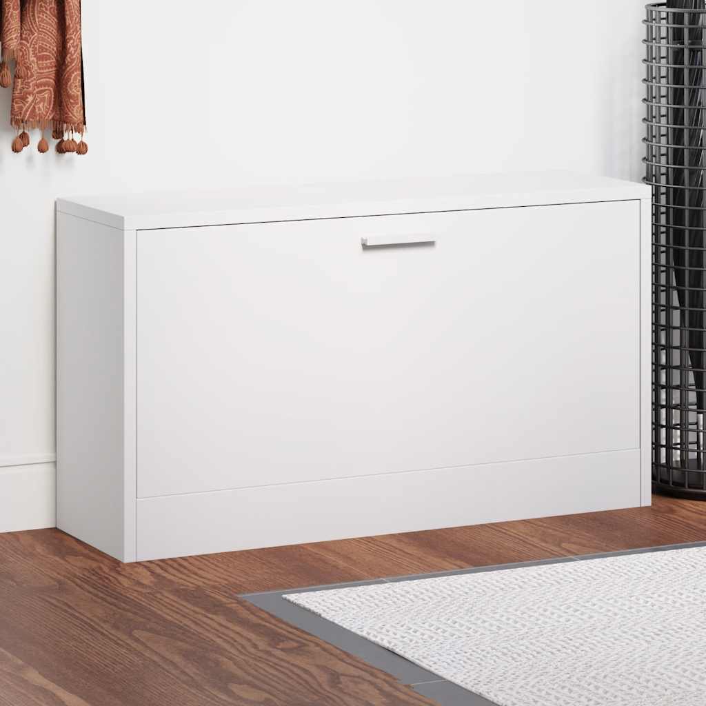 vidaXL Szafka na buty 80x24x45 cm biała