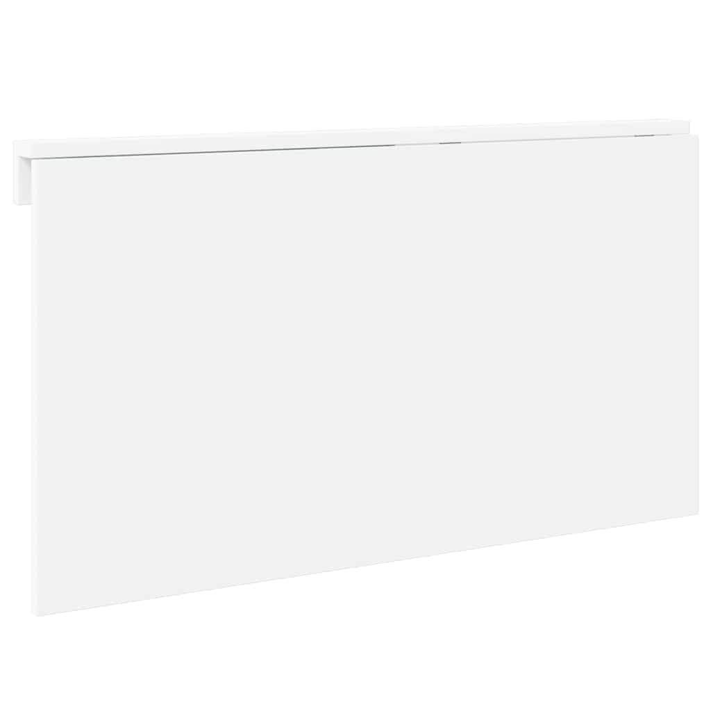 vidaXL Składany stolik na ścianę, biały, 100 x 60 cm