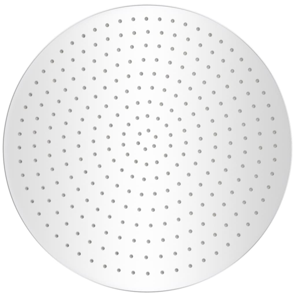 vidaXL Deszczownica ze stali nierdzewnej, 50 cm, okragła