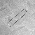 vidaXL Odpływ/Spust przysznicowy liniowy 530x140 mm, stal nierdzewna