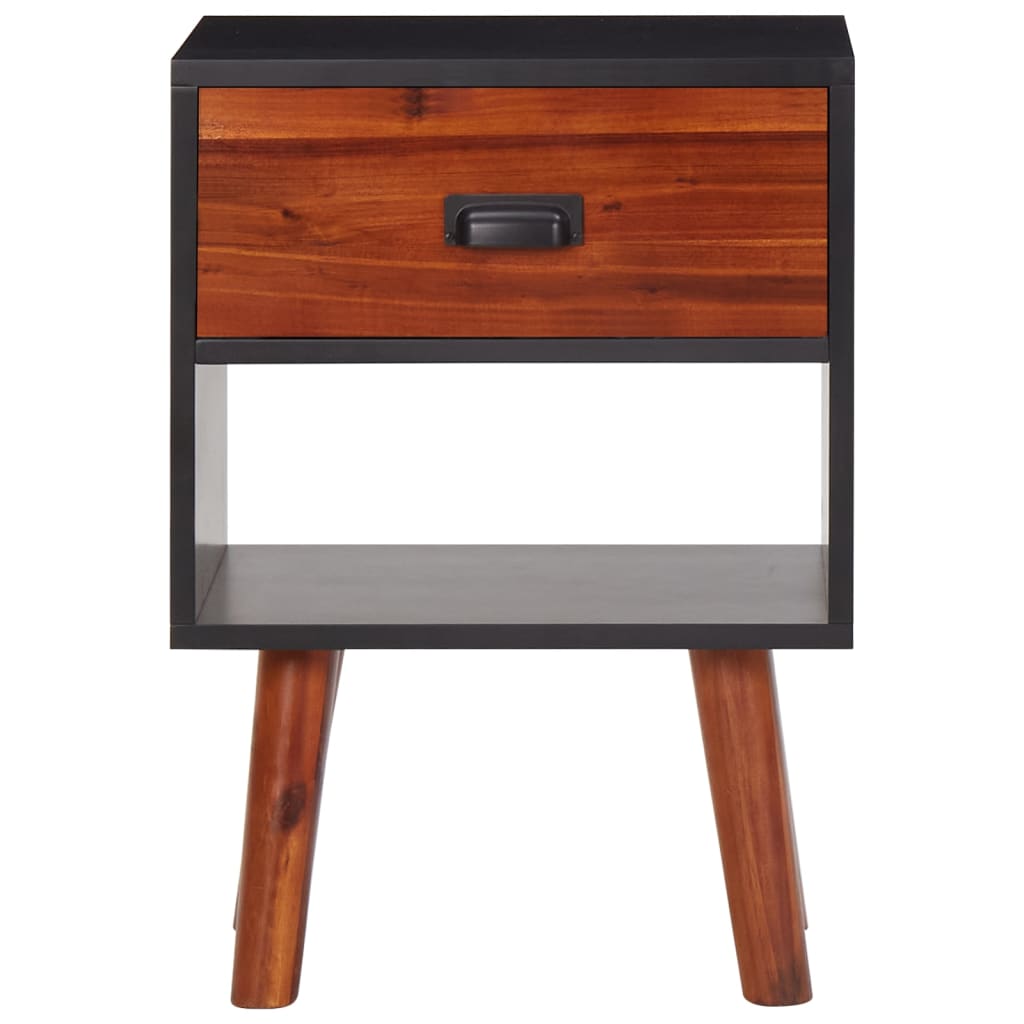vidaXL Szafka nocna z litego drewna akacjowego, 40x30x57 cm
