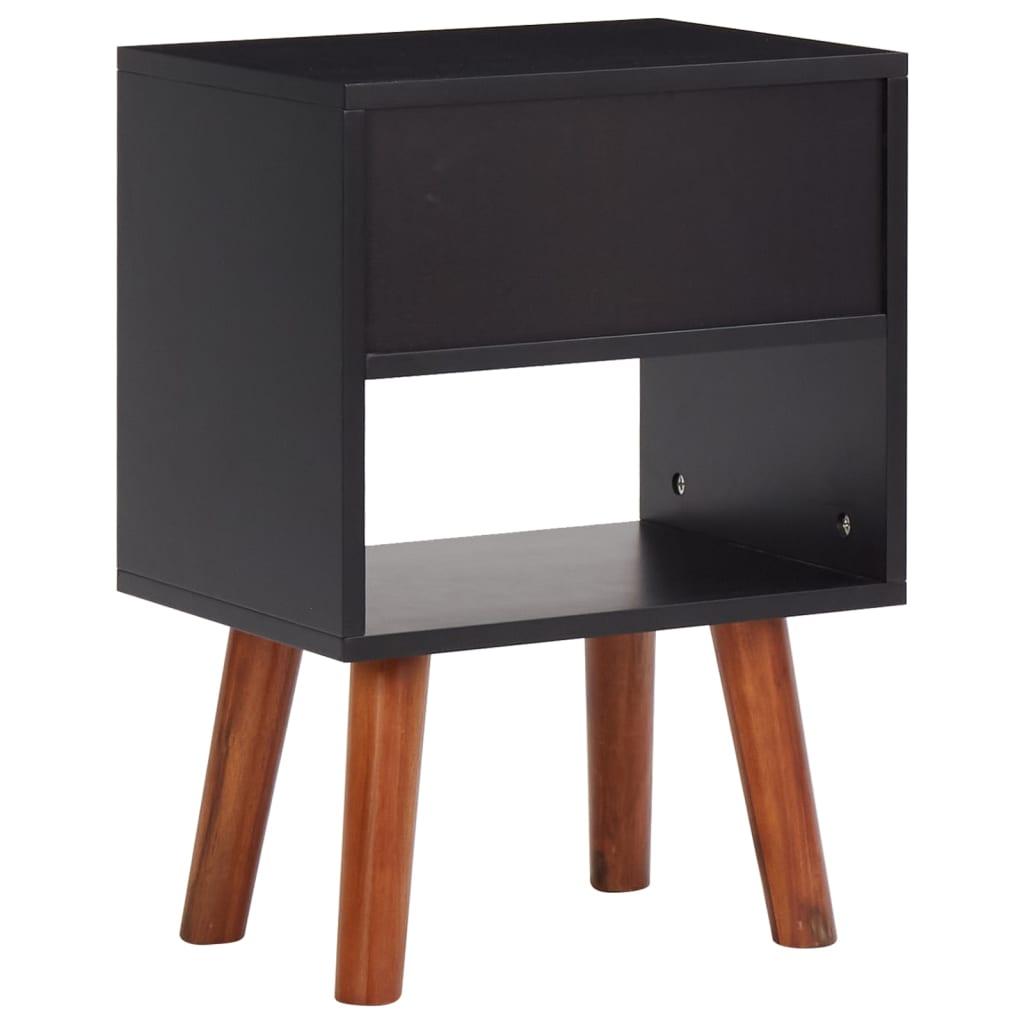 vidaXL Szafka nocna z litego drewna akacjowego, 40x30x57 cm