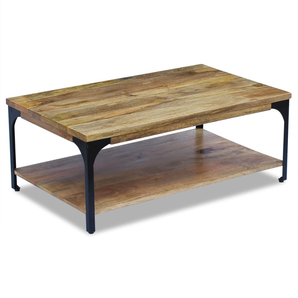 vidaXL Stolik kawowy z drewna mango 100x60x38 cm