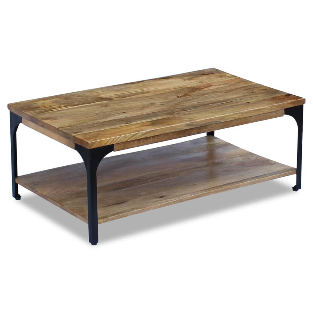 vidaXL Stolik kawowy z drewna mango 100x60x38 cm