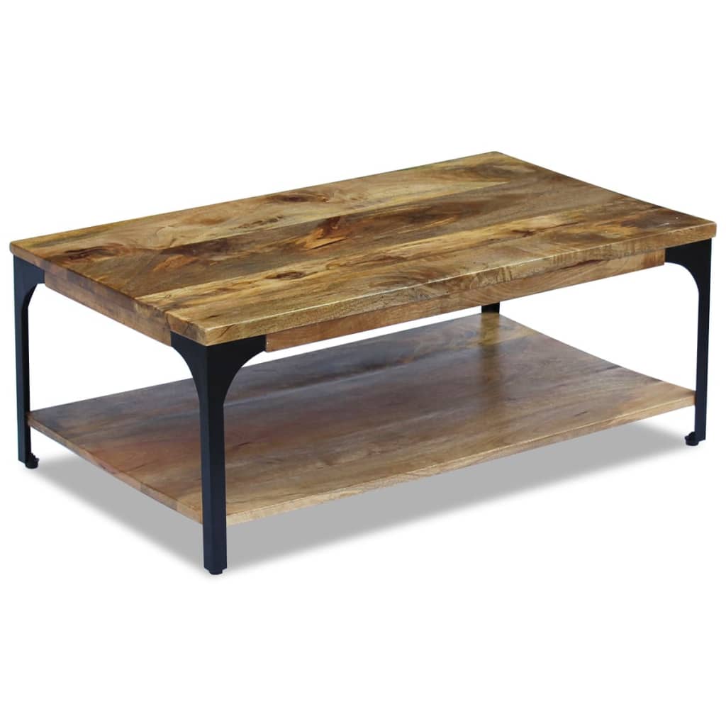 vidaXL Stolik kawowy z drewna mango 100x60x38 cm
