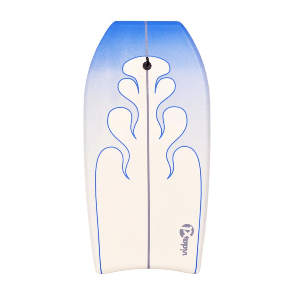 vidaXL Deska surfingowa bodyboard niebieska 104 cm