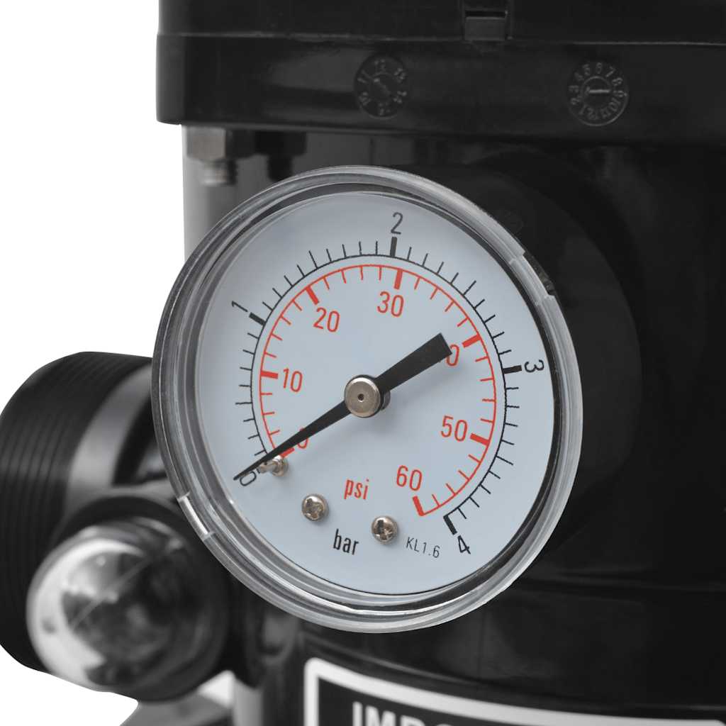 vidaXL Piaskowy filtr basenowy z zaworem 6 drożnym, niebieski, 460 mm