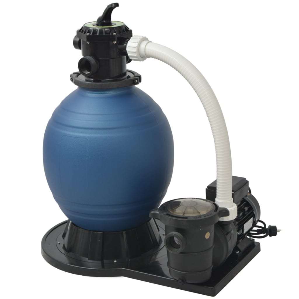 vidaXL Pompa z filtrem piaskowym, 1000 W, 16800 L/h, XL