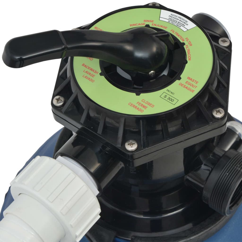 vidaXL Pompa z filtrem piaskowym, 1000 W, 16800 L/h, XL