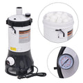 vidaXL Pompa filtracyjna do basenu, 185 W, 4,4 m³/h