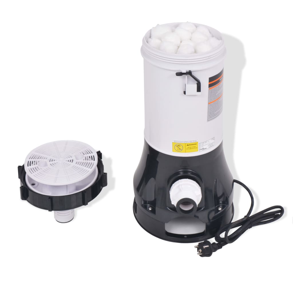 vidaXL Pompa filtracyjna do basenu, 185 W, 4,4 m³/h