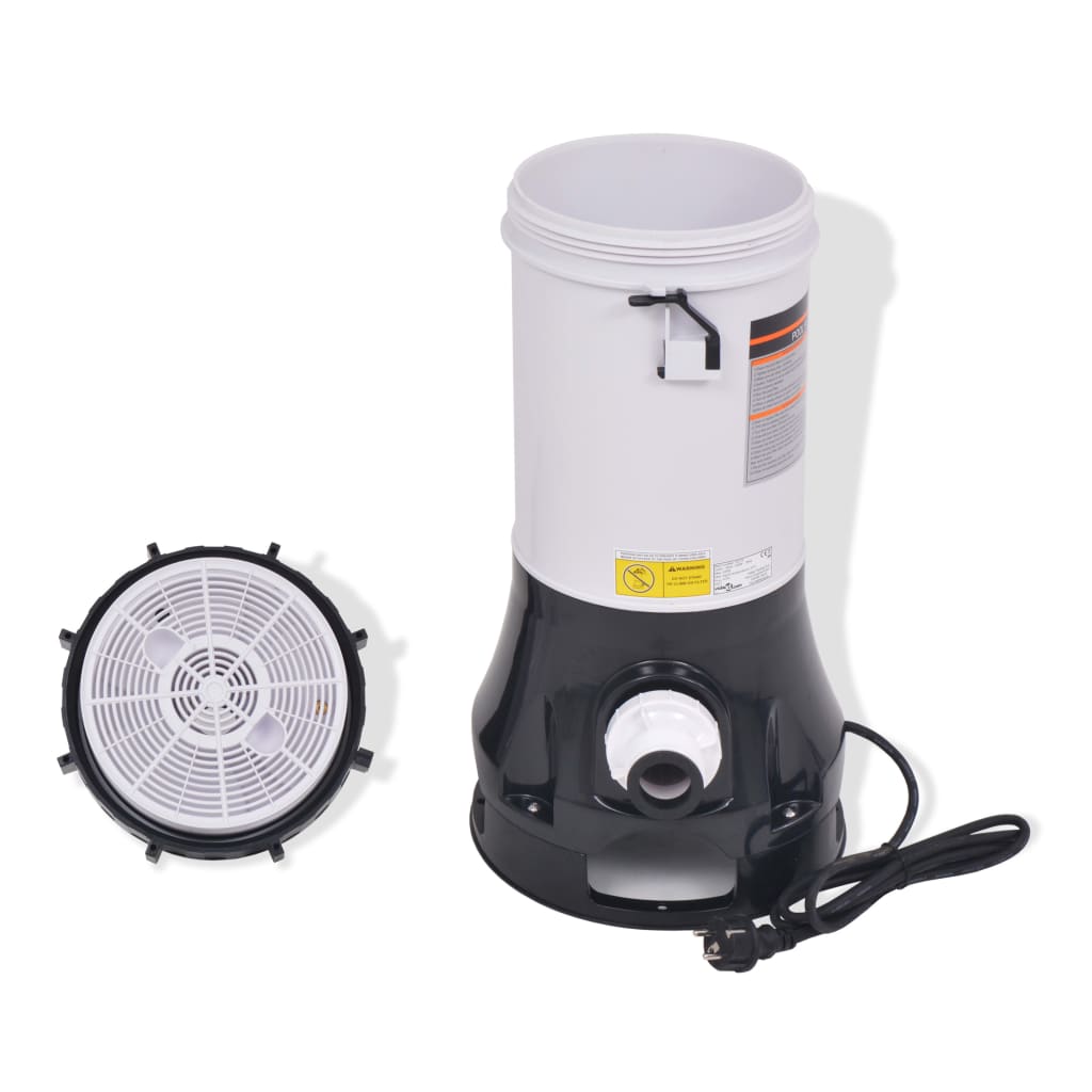 vidaXL Pompa filtracyjna do basenu, 185 W, 4,4 m³/h