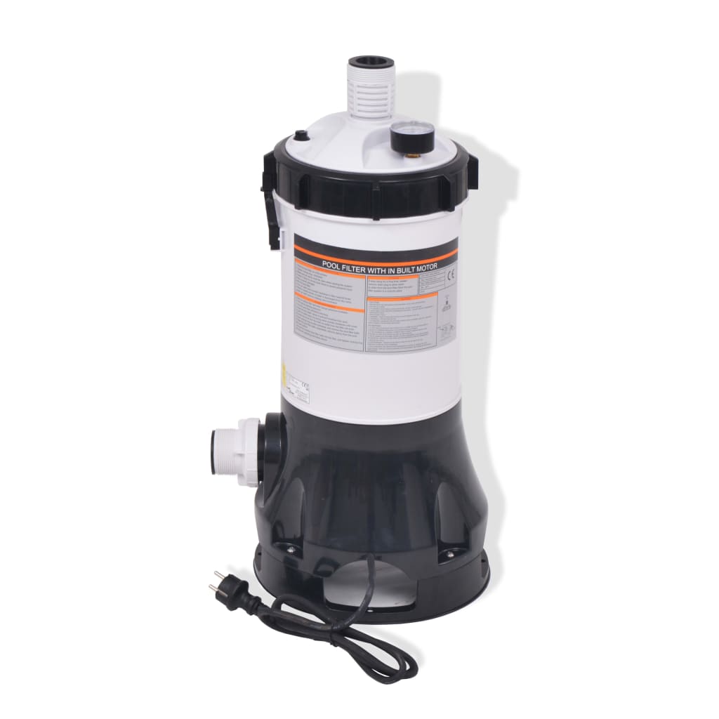 vidaXL Pompa filtracyjna do basenu, 185 W, 4,4 m³/h
