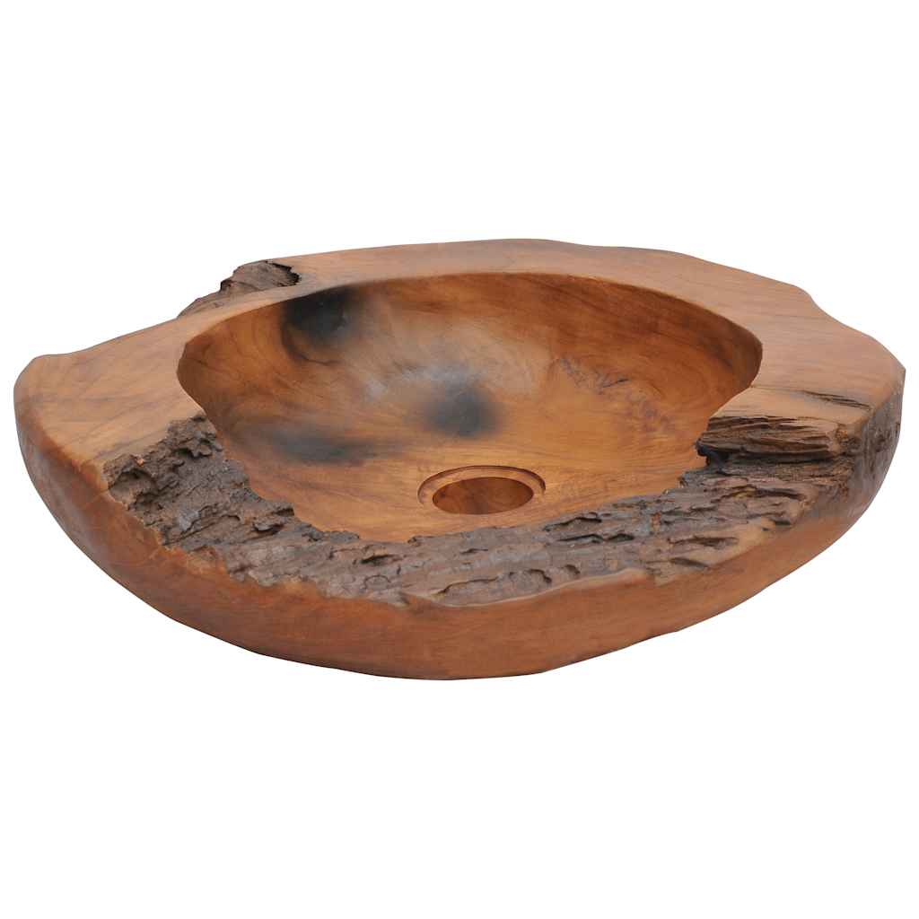 vidaXL Umywalka z drewna tekowego, 45 cm