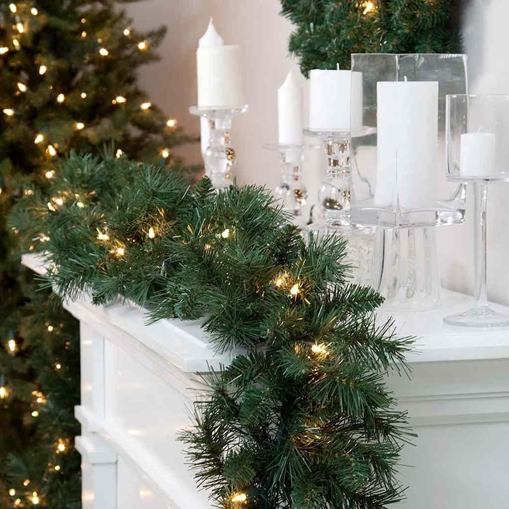 Ambiance Świąteczna girlanda z 30 lampkami LED, 270 cm