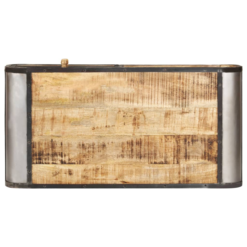 vidaXL Stolik kawowy, 100x50x35 cm, lite drewno mango