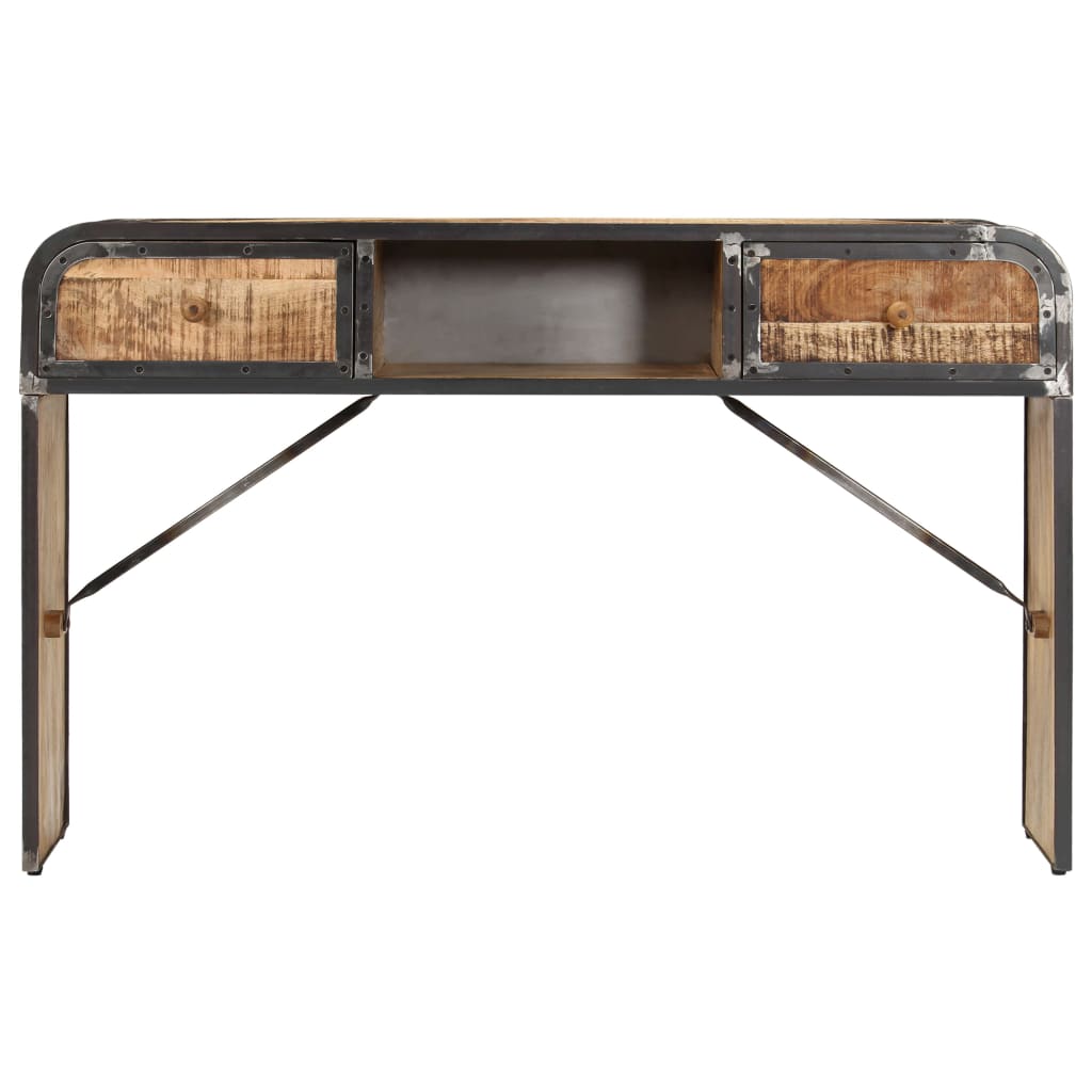 vidaXL Szafka, 120x30x75 cm, lite drewno mango