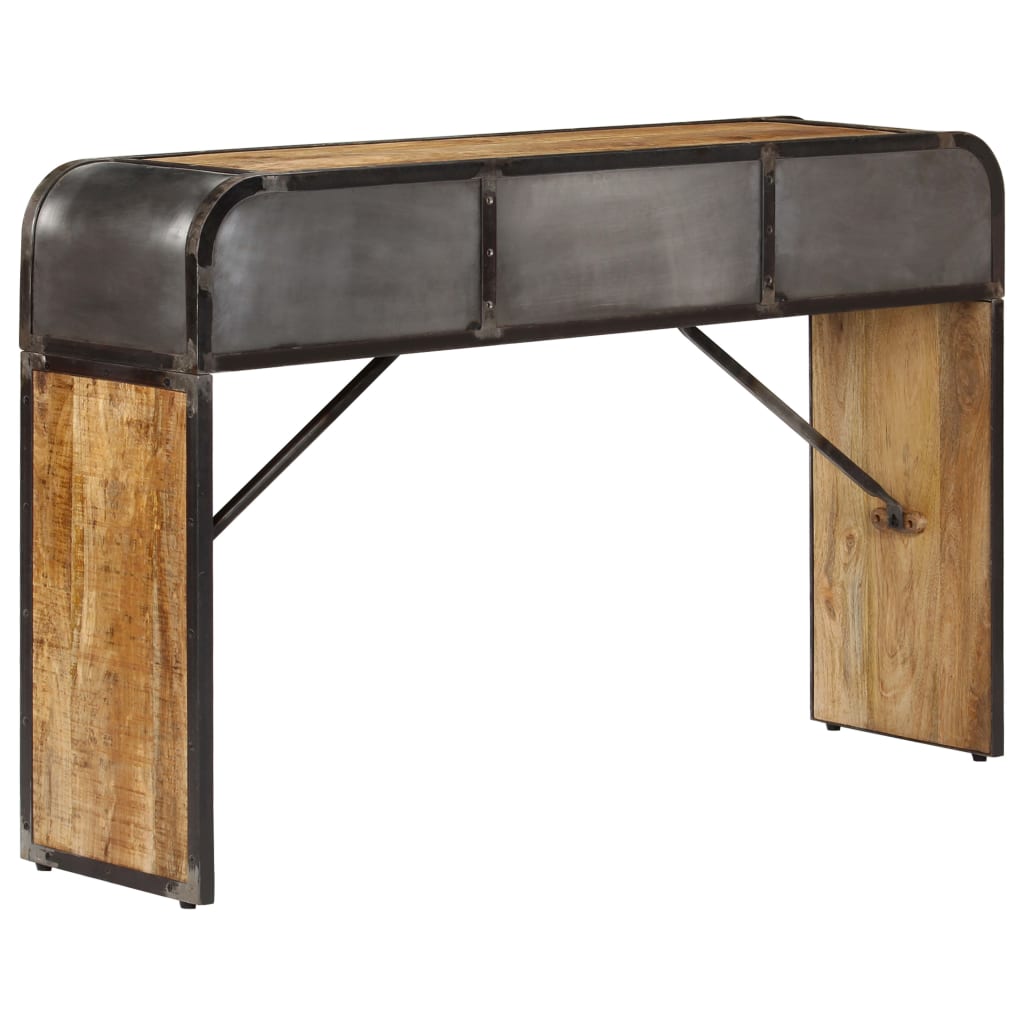 vidaXL Szafka, 120x30x75 cm, lite drewno mango